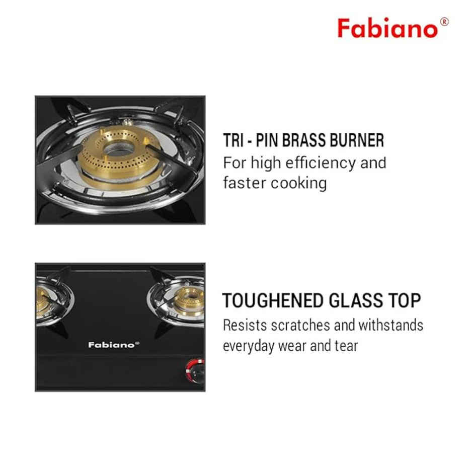 Fabiano 3 Burner Nano Gas Stove