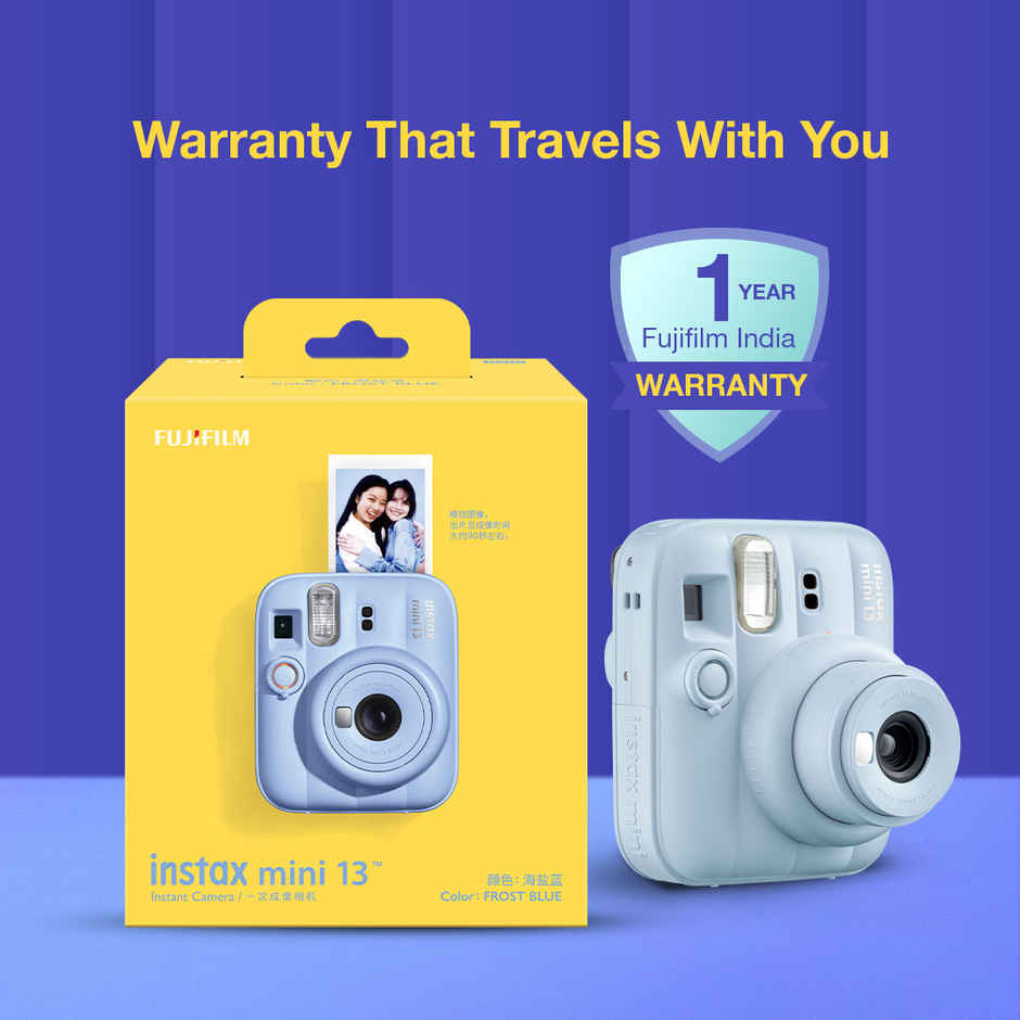 Fujifilm Instax Mini 13 Instant Camera | Frost Blue