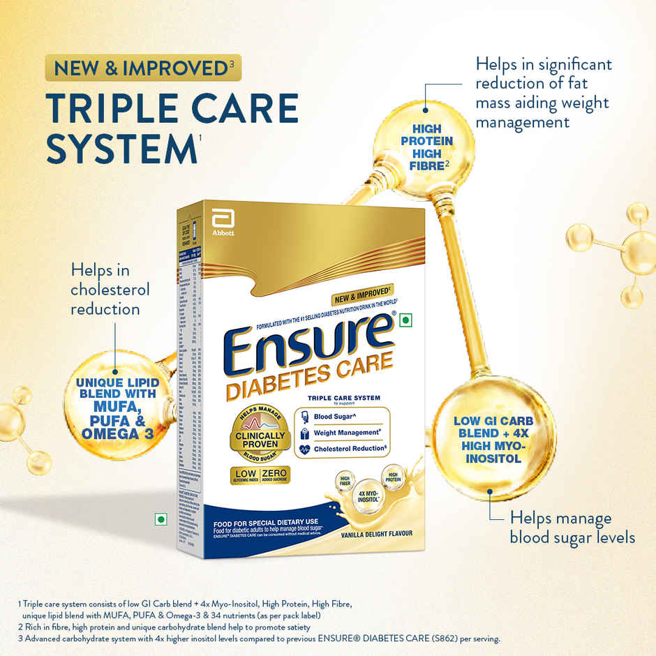 ENSURE Diabetes Care Vanilla Drink Mix Combo