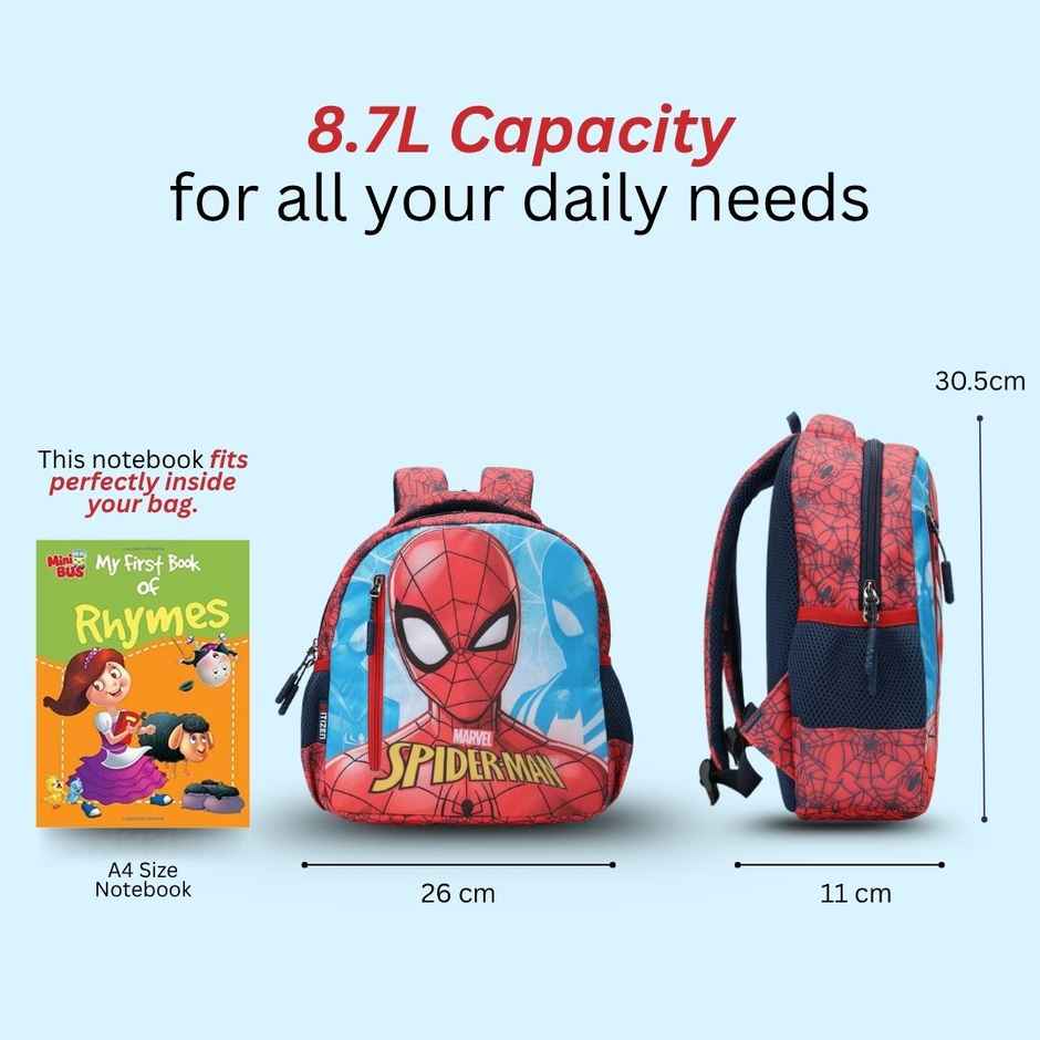 Spider Power Mini Pack | 12 Inch | 1.5-5 Years | Play School / Nursery / LKG / UKG