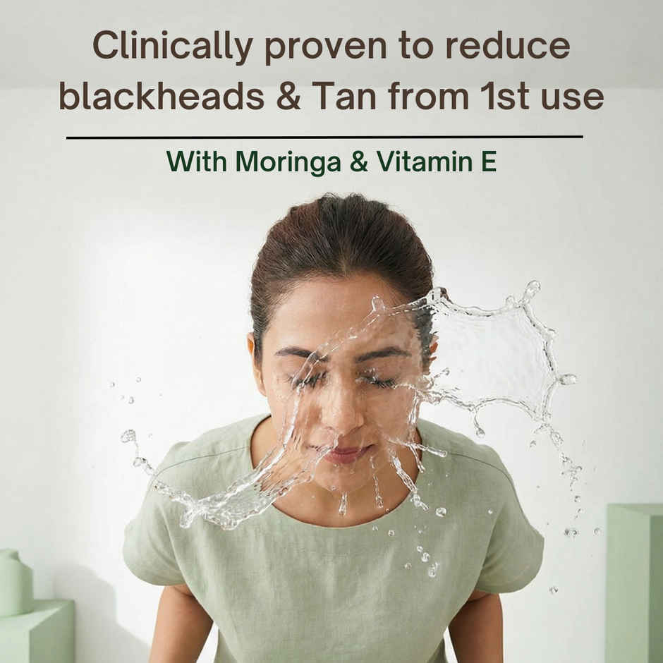 The Skin Story Face Scrub With Moringa Gently Removes Tan Blackheads Whiteheads Dead Skin Cells