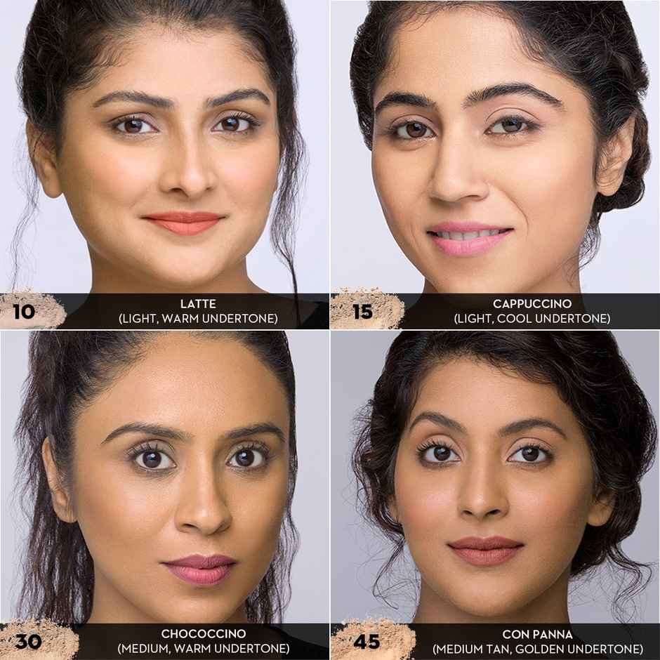 SUGAR Cosmetics Dream Cover Spf15 Mattifying Compact - 10 Latte (499)