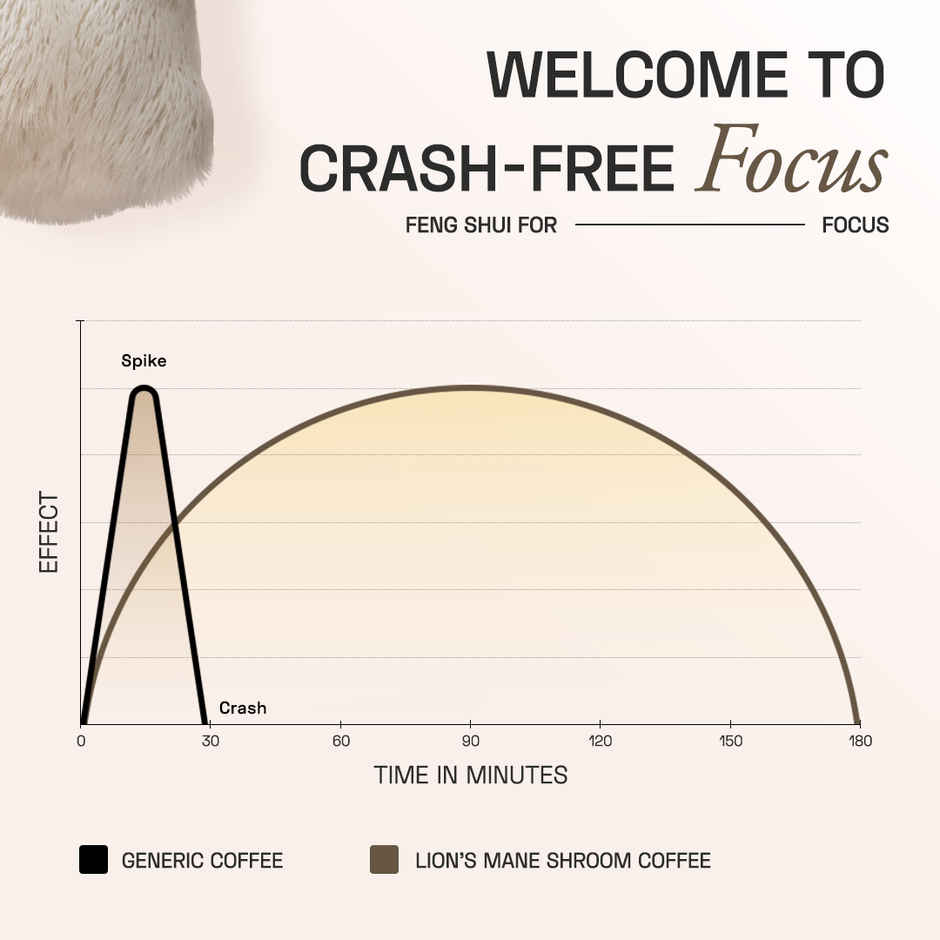 Ace Blend Lion's Mane Shroom Light Organic Coffee Premix