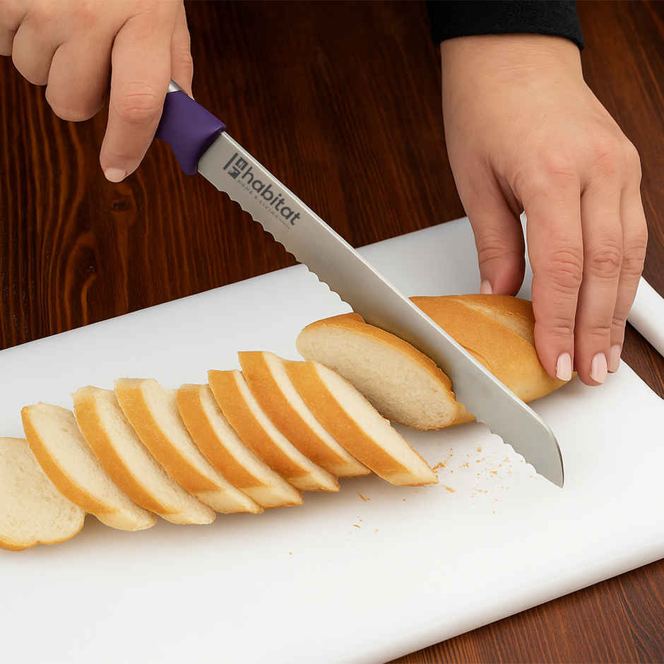 Habitat Professional Bread Knife With Ultra Razor-Sharp Blade with Precise Cutting