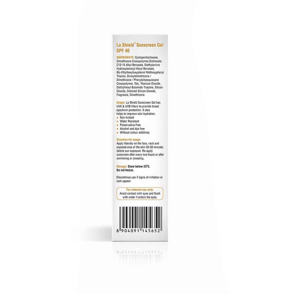 La Shield SPF 40+ & PA+++ Anti Acne Sunscreen Gel Combo