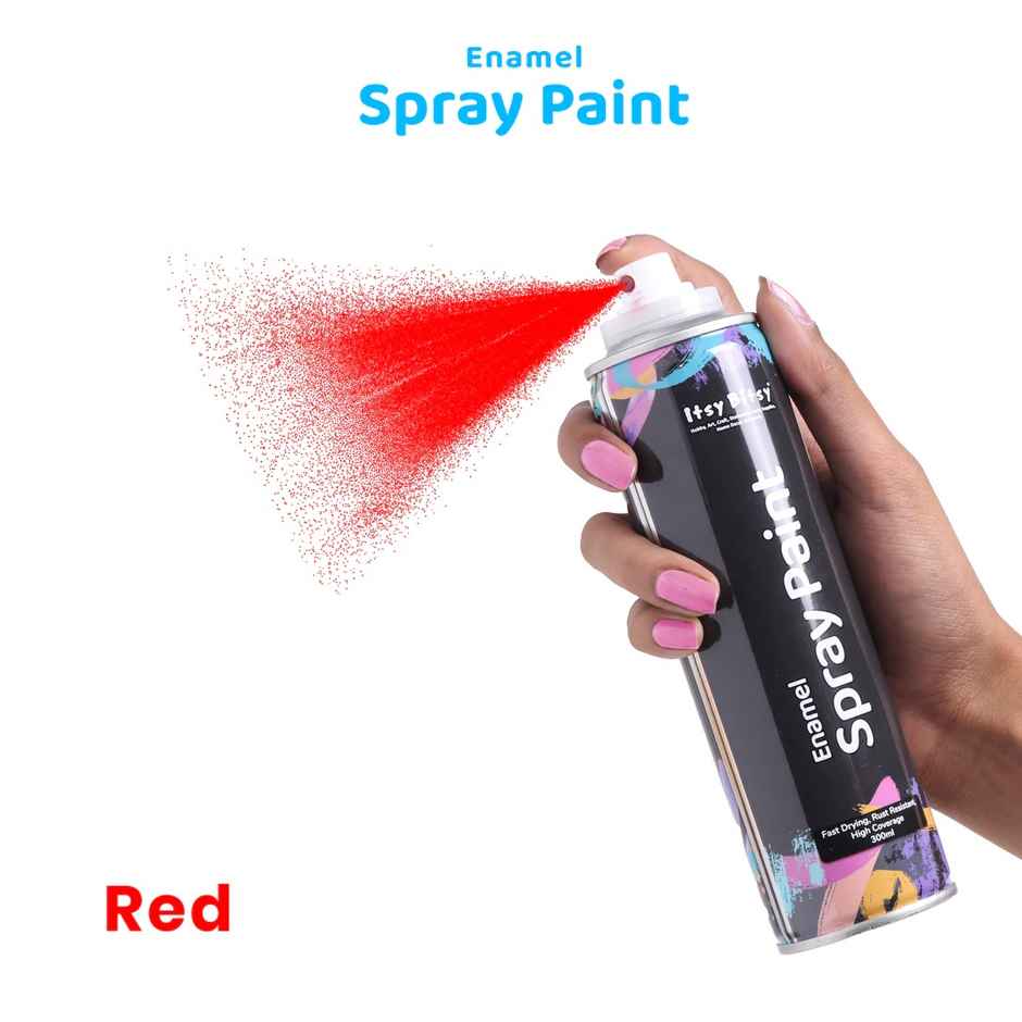 Itsy Bitsy Spray Paint Red 300 ml Ib