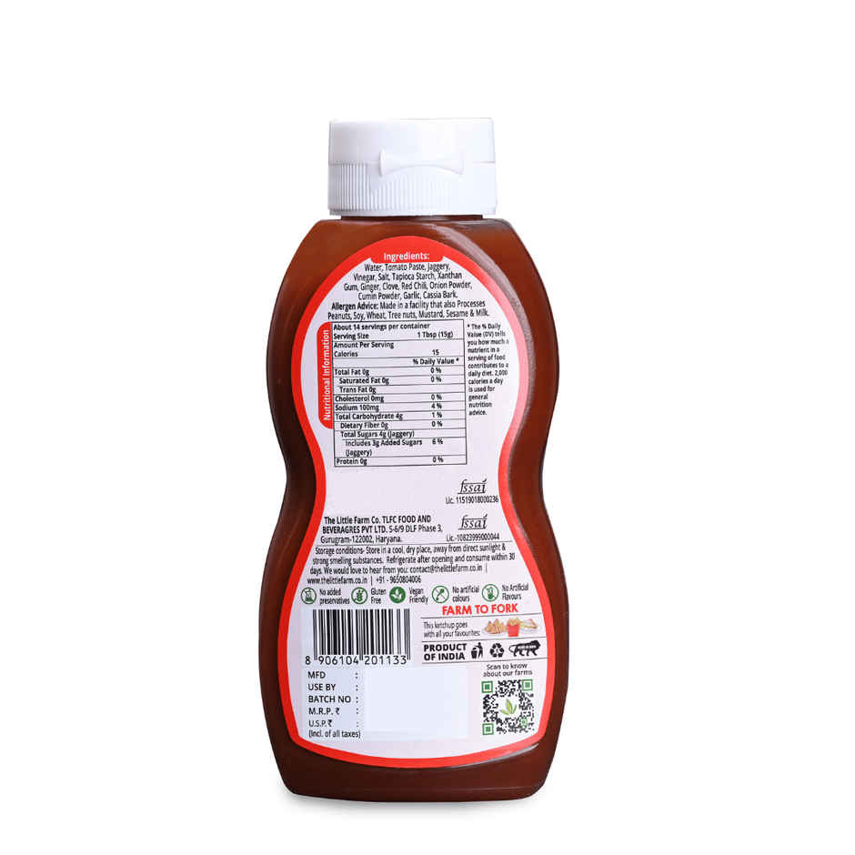 The Little Farm Co. Tomato Ketchup-Sauce | No Added Preservatives