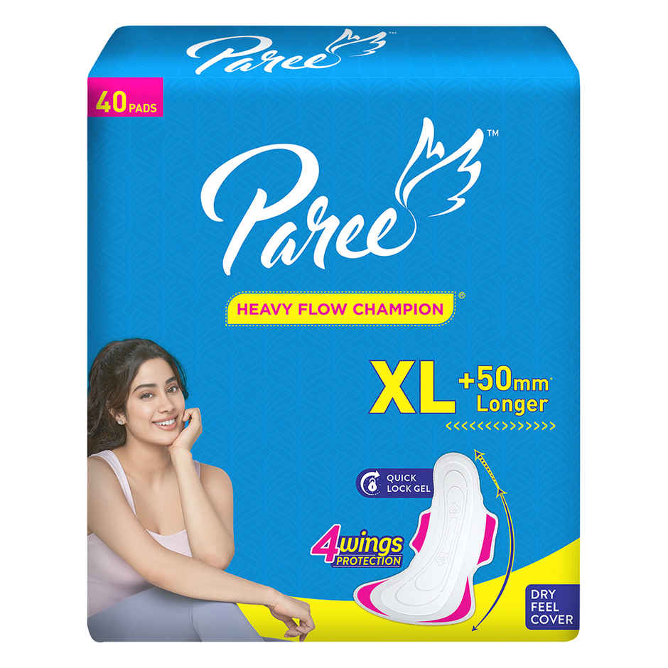 Paree Dry Comfort XL Sanitary Pads | 40 pcs