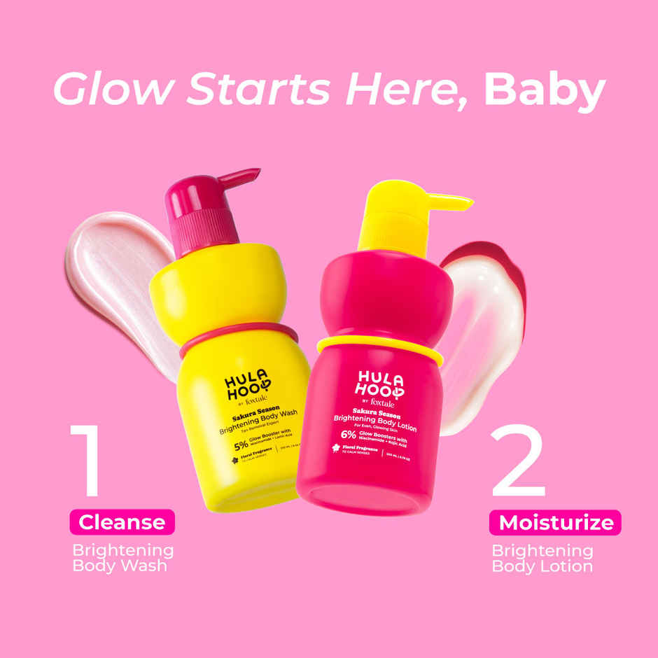 Hula Hoop Brightening Body Wash by Foxtale