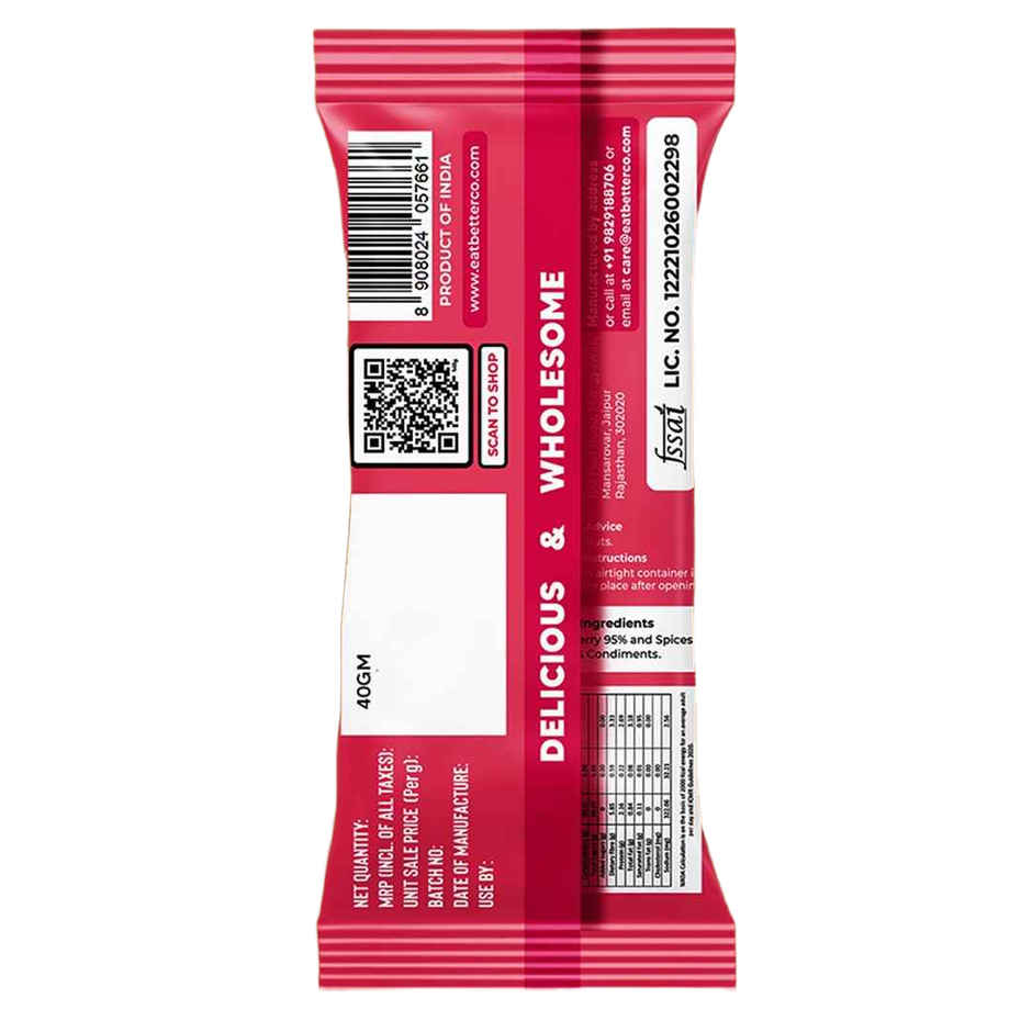 Eat Better Co Masala Cranberry No Added Sugar Healthy Snacks