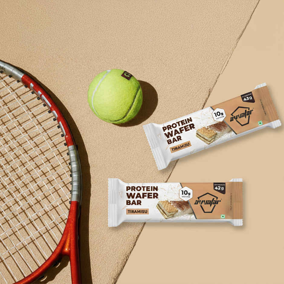 Avvatar 10g Protein Wafer Bar | Tiramisu Flavour Single Bar Combo 