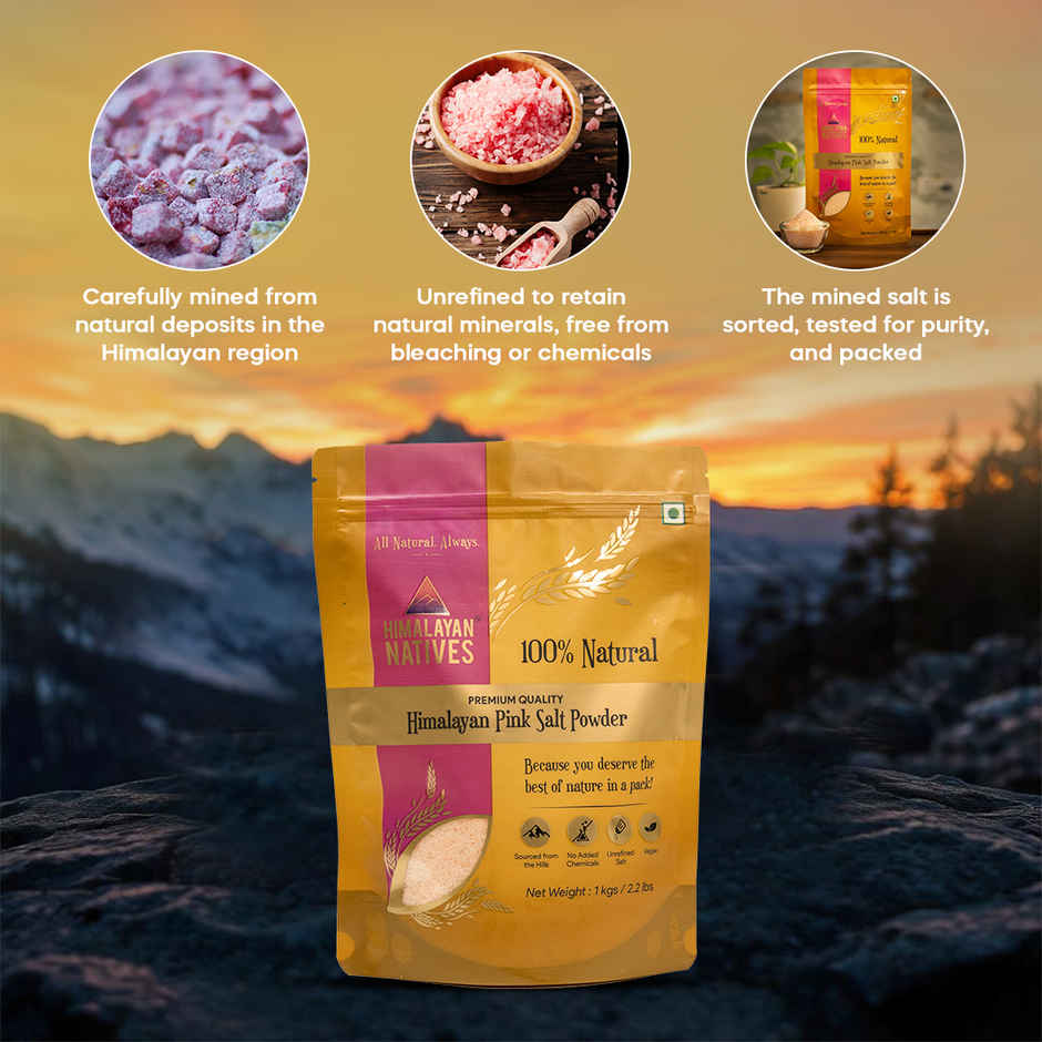 Himalayan Natives Himalayan Pink Salt - Powder