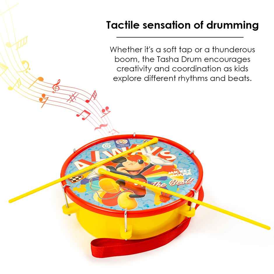 Ratna's Cartoon Tasha Drum Jr Mickey & Freinds