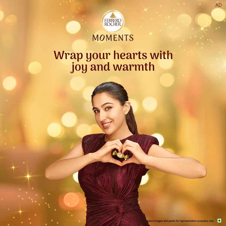 Ferrero Rocher Moments Gift Box(185gms) & Beautifully Weaved Dori Rakhi With Pastle Green & White Color Moti(1pc) Combo