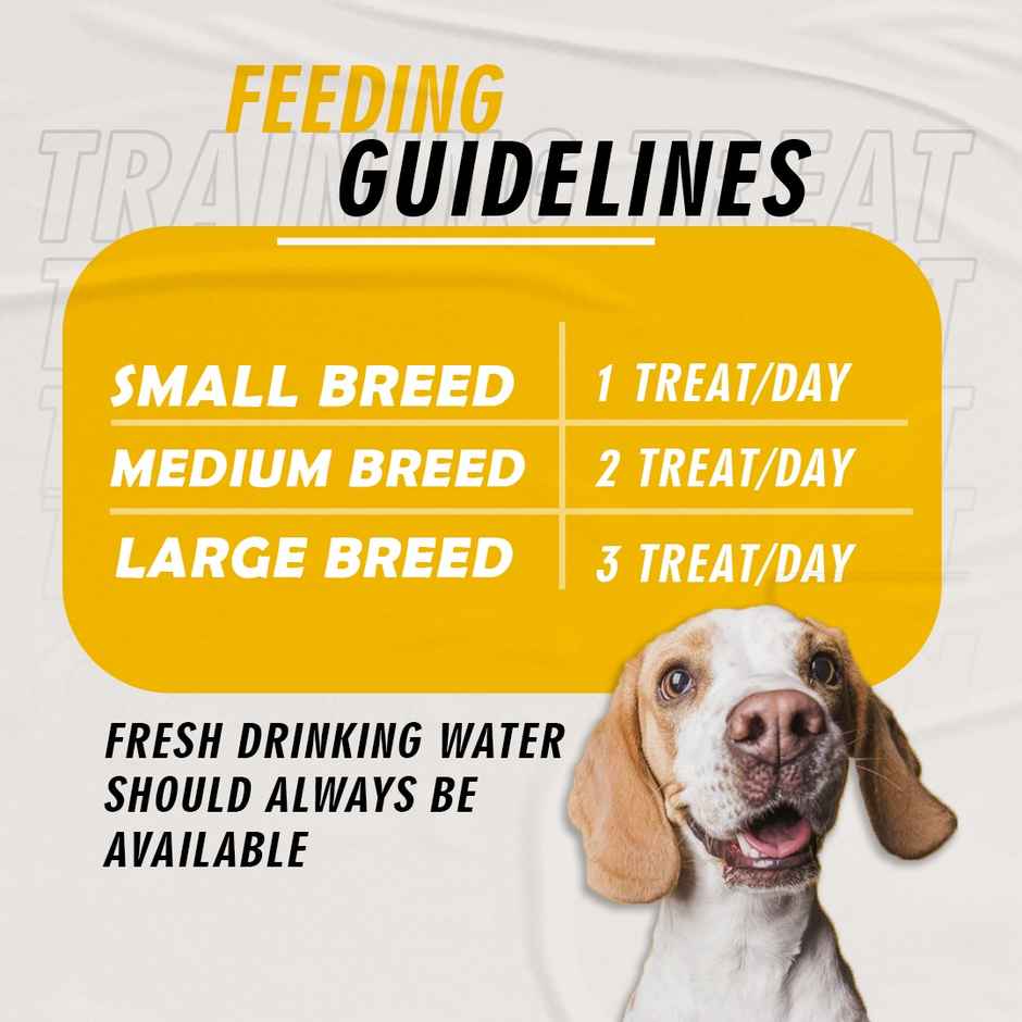 Nootie Gluten Free Training Treats For Dogs | Treats For All Life Stages Carrot & Goat Milk Flavour