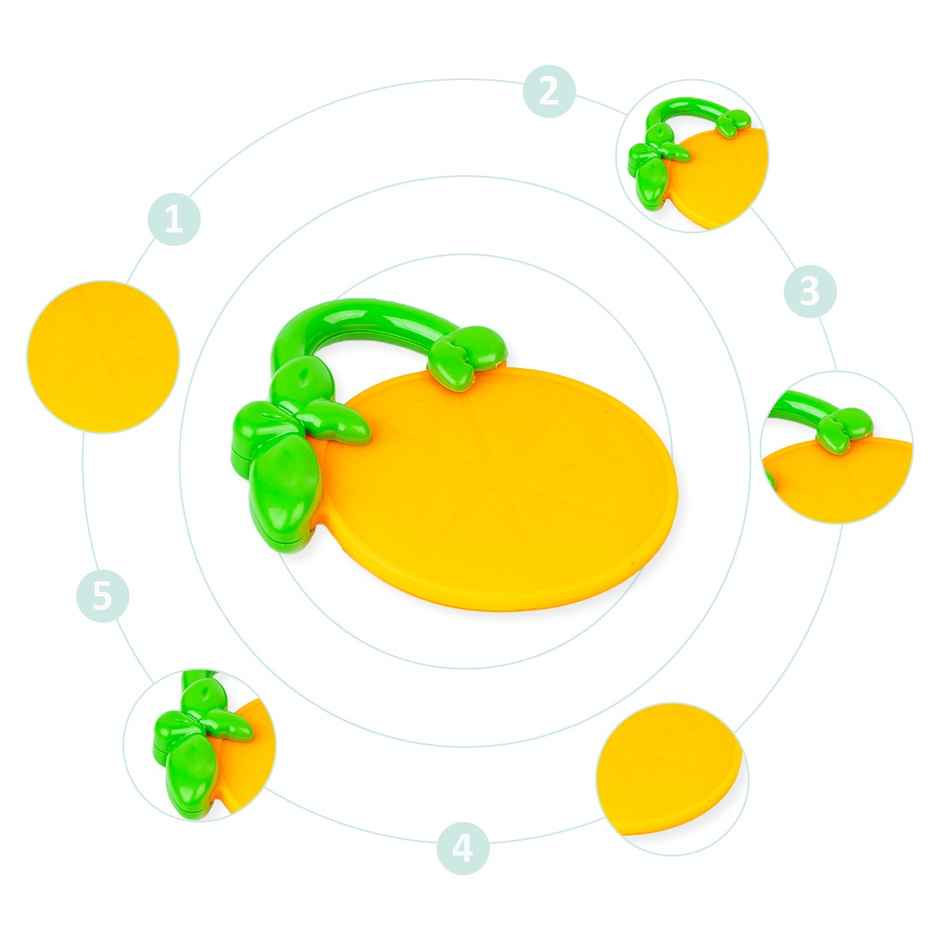 Ratna's Baby Fruit Teether | Orange | Assorted