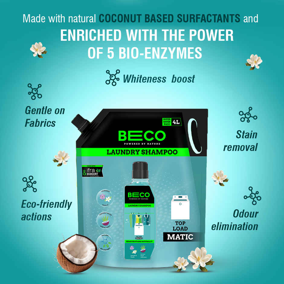 BECO Top Load Laundry Detergent Liquid Refill