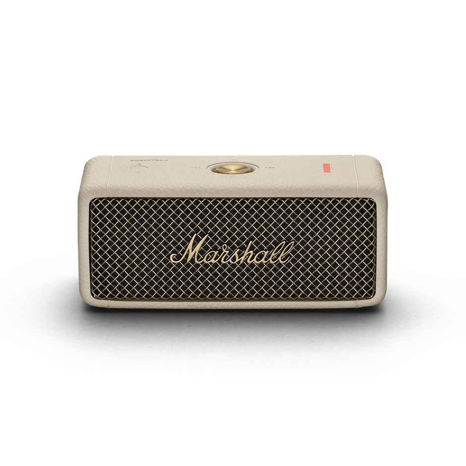 Marshall Emberton ll Wireless Bluetooth Portable Outdoor Speaker, Cream