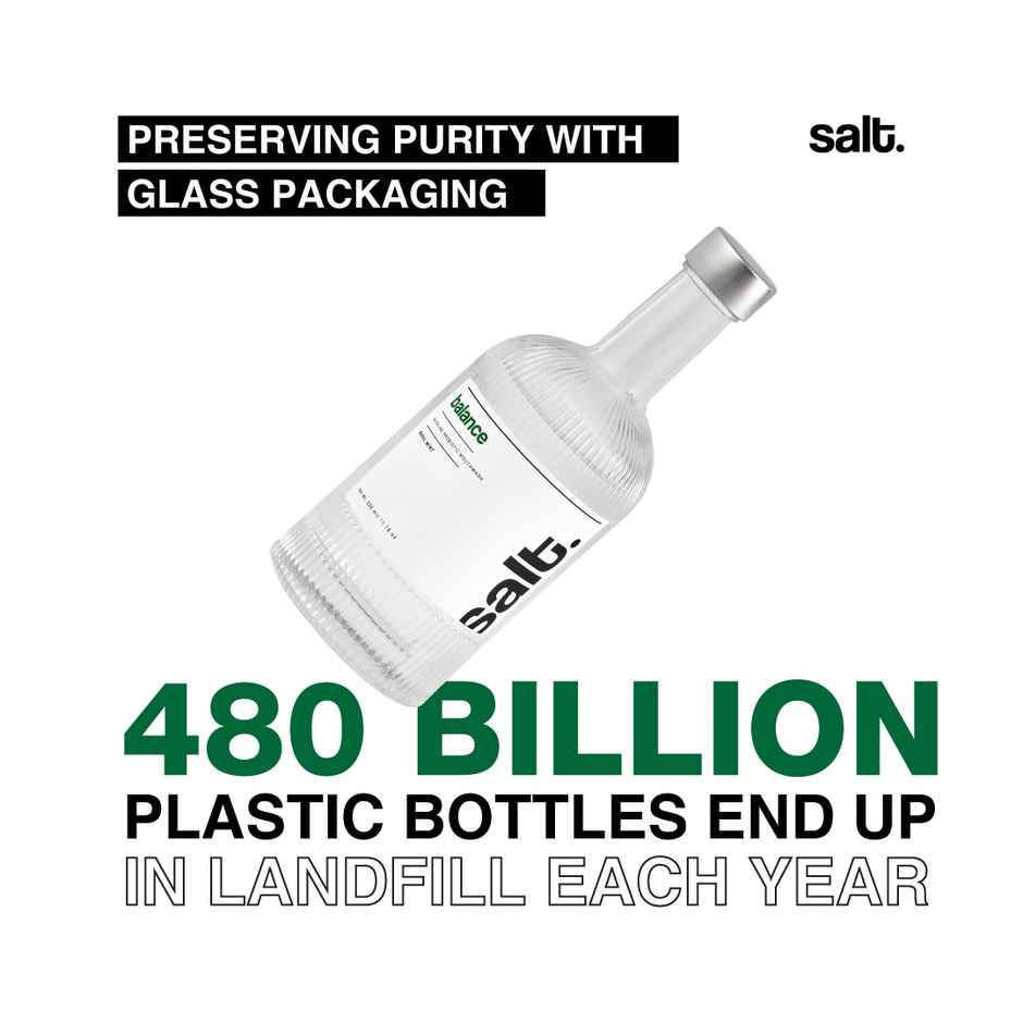 Salt Balance Mouthwash Alkaline Probiotic With Basil Mint Flavor