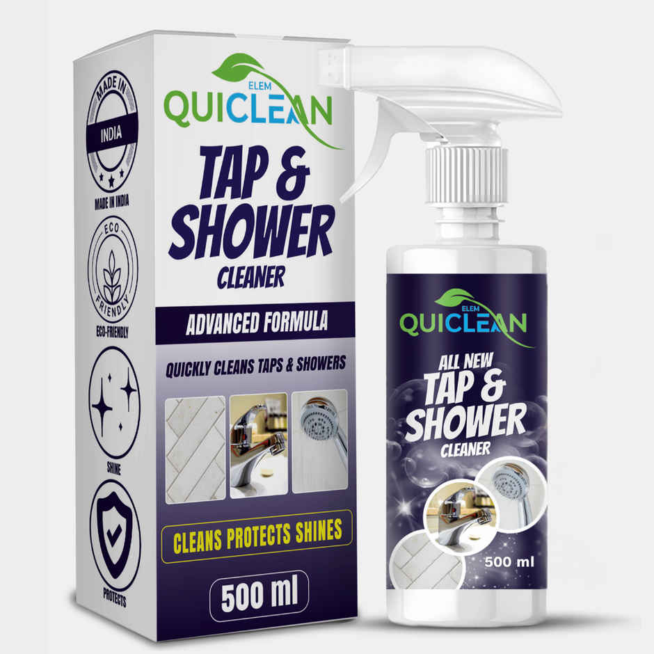 Quiclean Tap and Shower Cleaner | Removes Limescale & Hard Water Stains