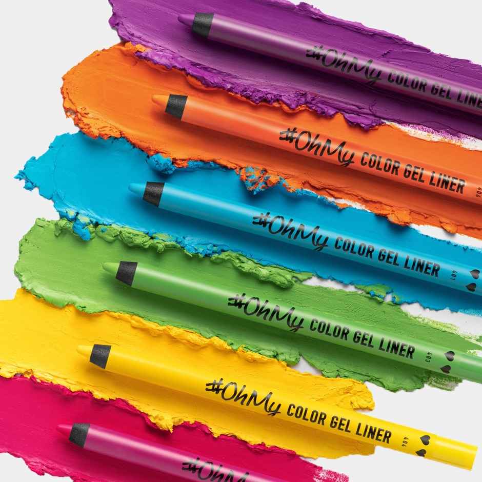 Lamel Long Lasting Oh My Color Gel Eye Liner 401-Blue