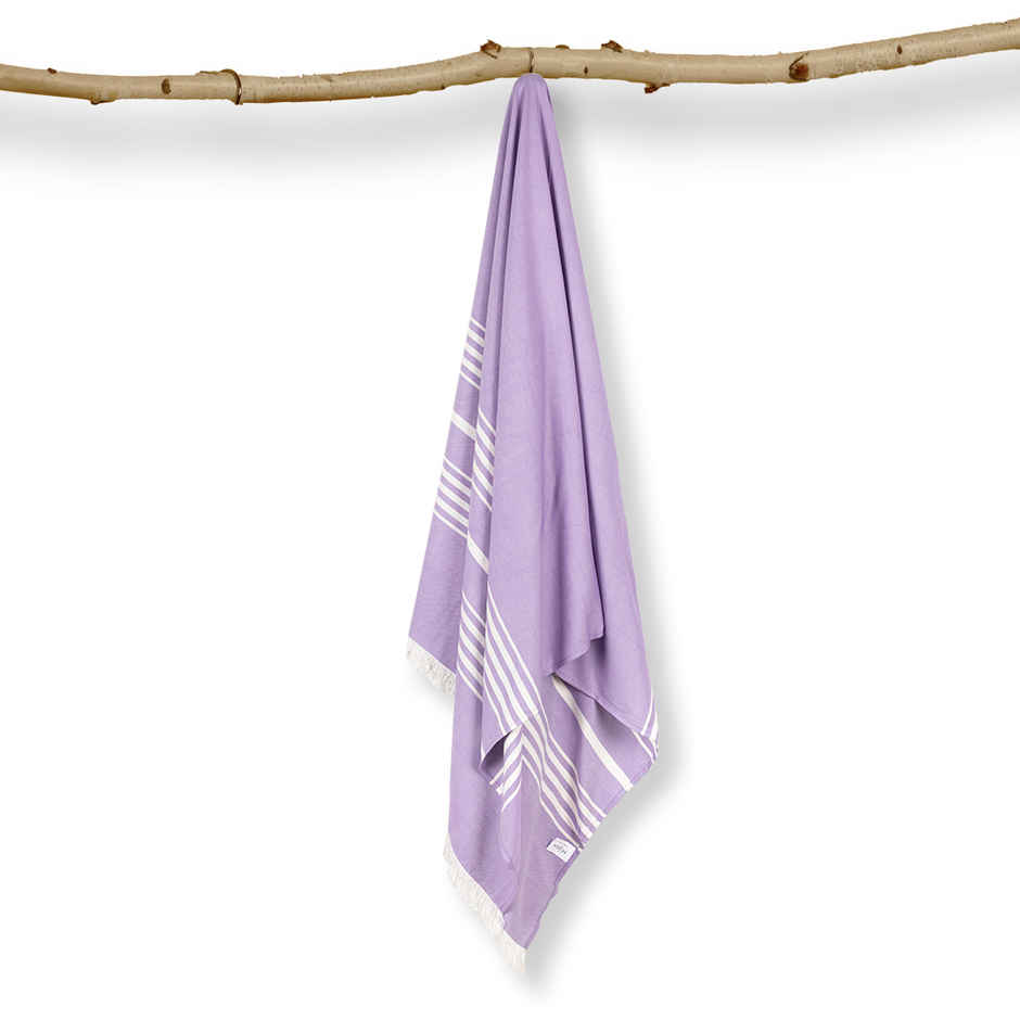 Mush 100 Bamboo Bath Towel 250 GSM Soft Absorbent Quick Dry Lightweight 59x29 in Lavender