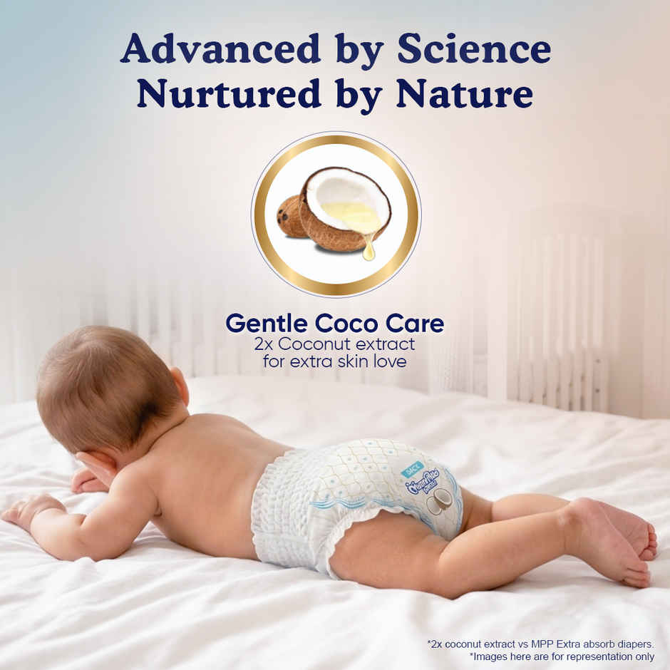 Mamypoko Pants Skin Breathe Care Baby Diapers | Size XXL | 15 to 25 kgs | Derma Tested