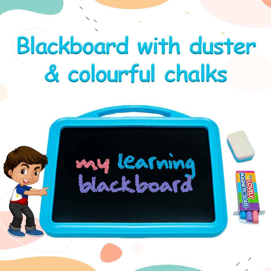 Ratna's Lovely Magnetic Slate 3 in 1 | Alphabets, Numbers | 3+ years