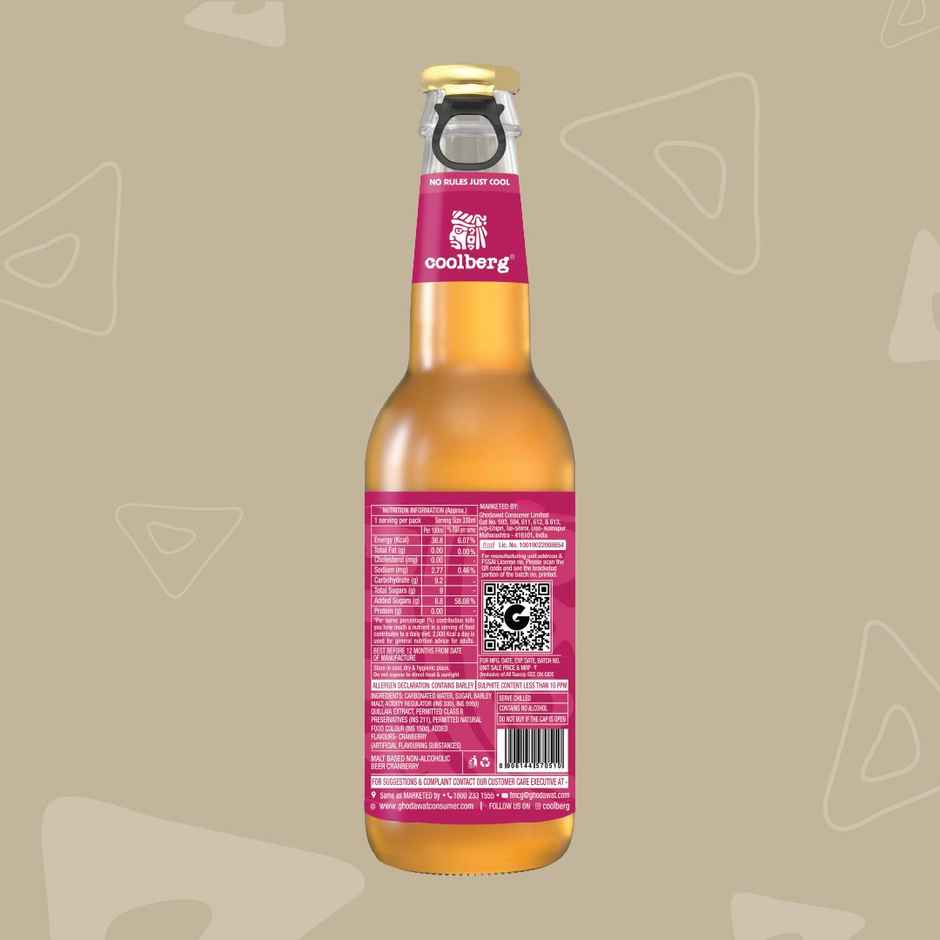 Coolberg Cranberry Non Alcoholic Beer