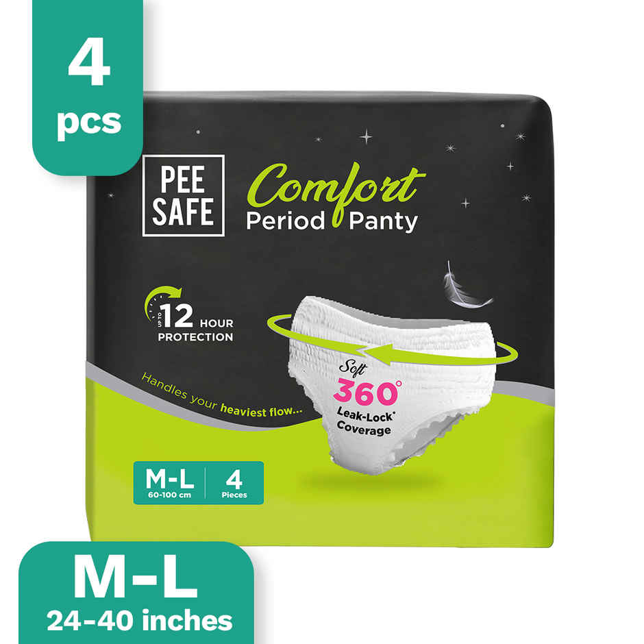 Pee Safe Comfort Period Panty (M-L)