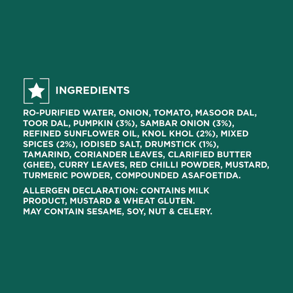 iD Fresh Liquid Sambar (Heat & Eat)