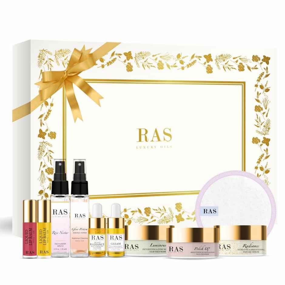 Ras 10-Piece Glow Essentials Miniature Gift Set