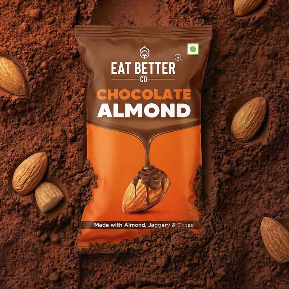 Chocolate Coated Almonds - No Added Sugar - Eat Better Co