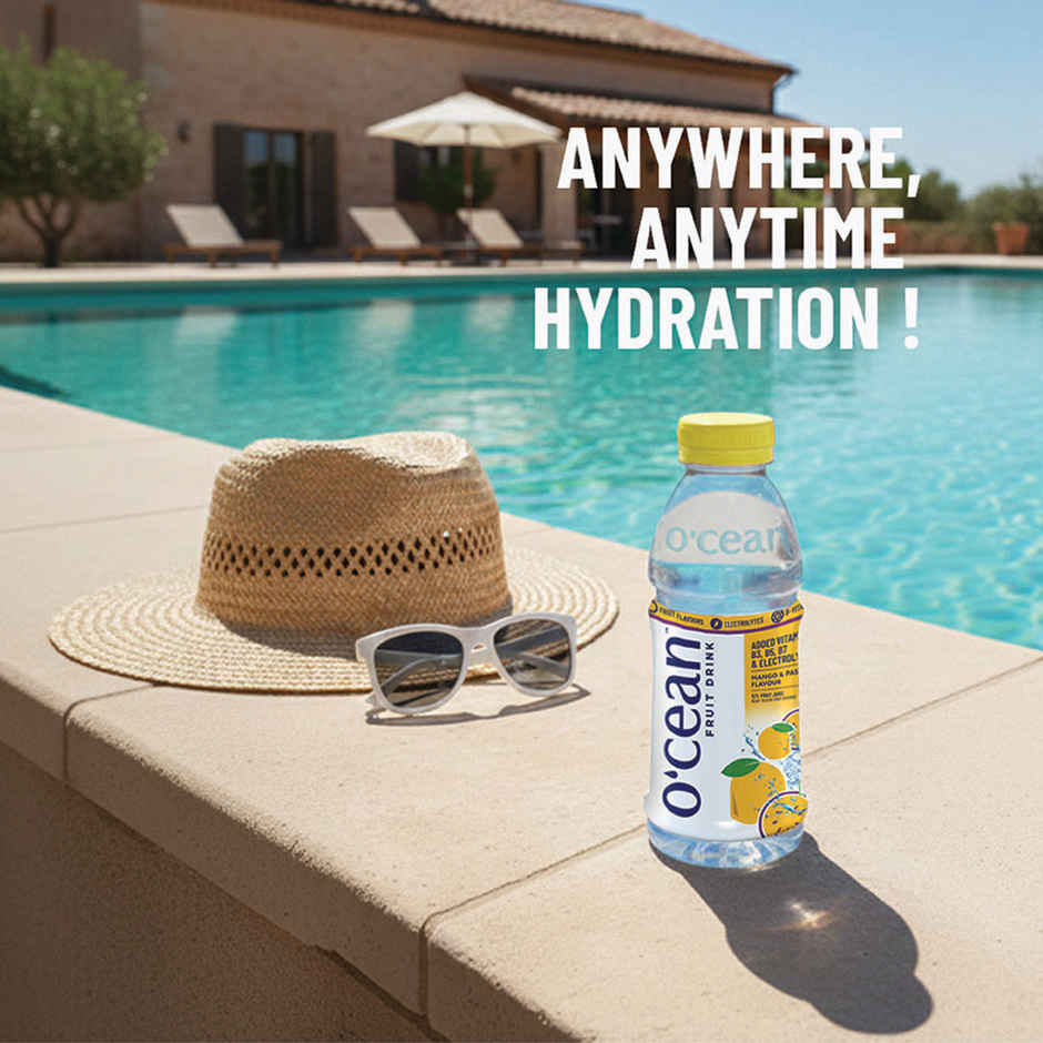 O'cean Fruit Water Mango & Passion Vitamin & Electrolyte Hydration