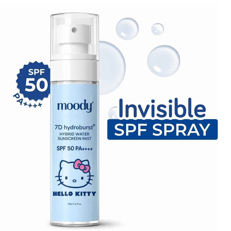 Moody 7d HydroBurst Hybrid Water Sunscreen Mist SPF 50 PA++++