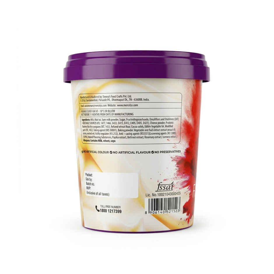 Mercely's Premium Red Velvet Family Pack Ice Cream Tub