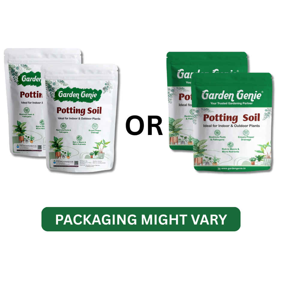 Garden Genie Potting Soil Mix | Organic Soil-less Potting Mix Gardening Soil for Plant Pots