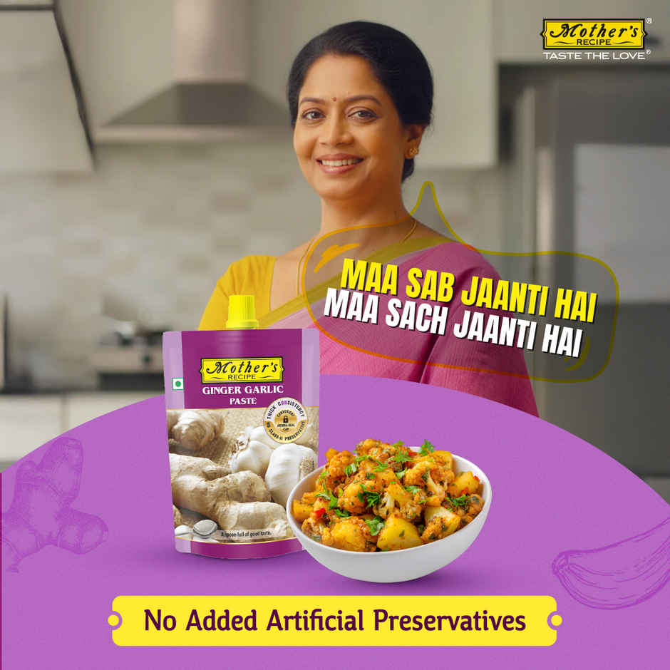 Mother's Recipe Ginger & Garlic Paste Combo