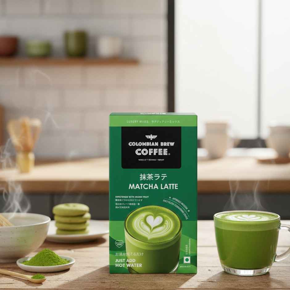 Colombian Brew Matcha Latte Premix | 3 Sachets