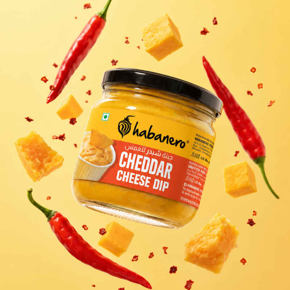 Habanero Creamy Spicy Cheddar Cheese Dip
