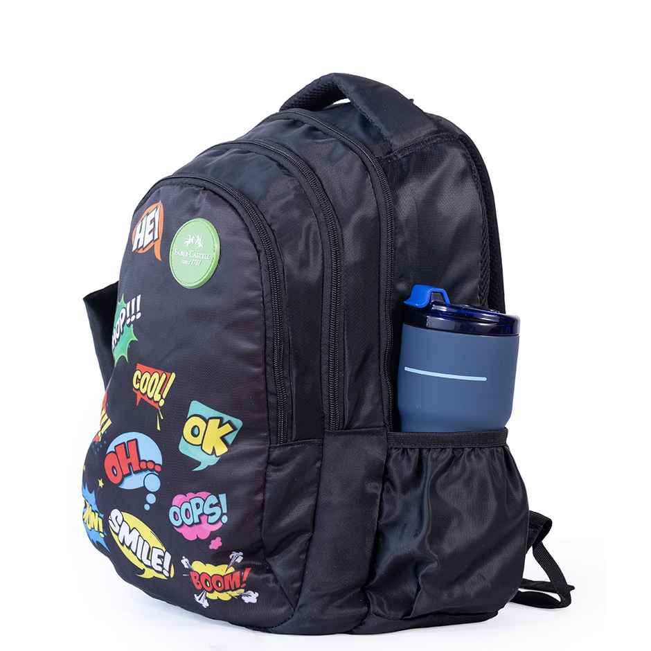 Faber Castell-School Bag- Pp1- Wow - 6Yrs + Black