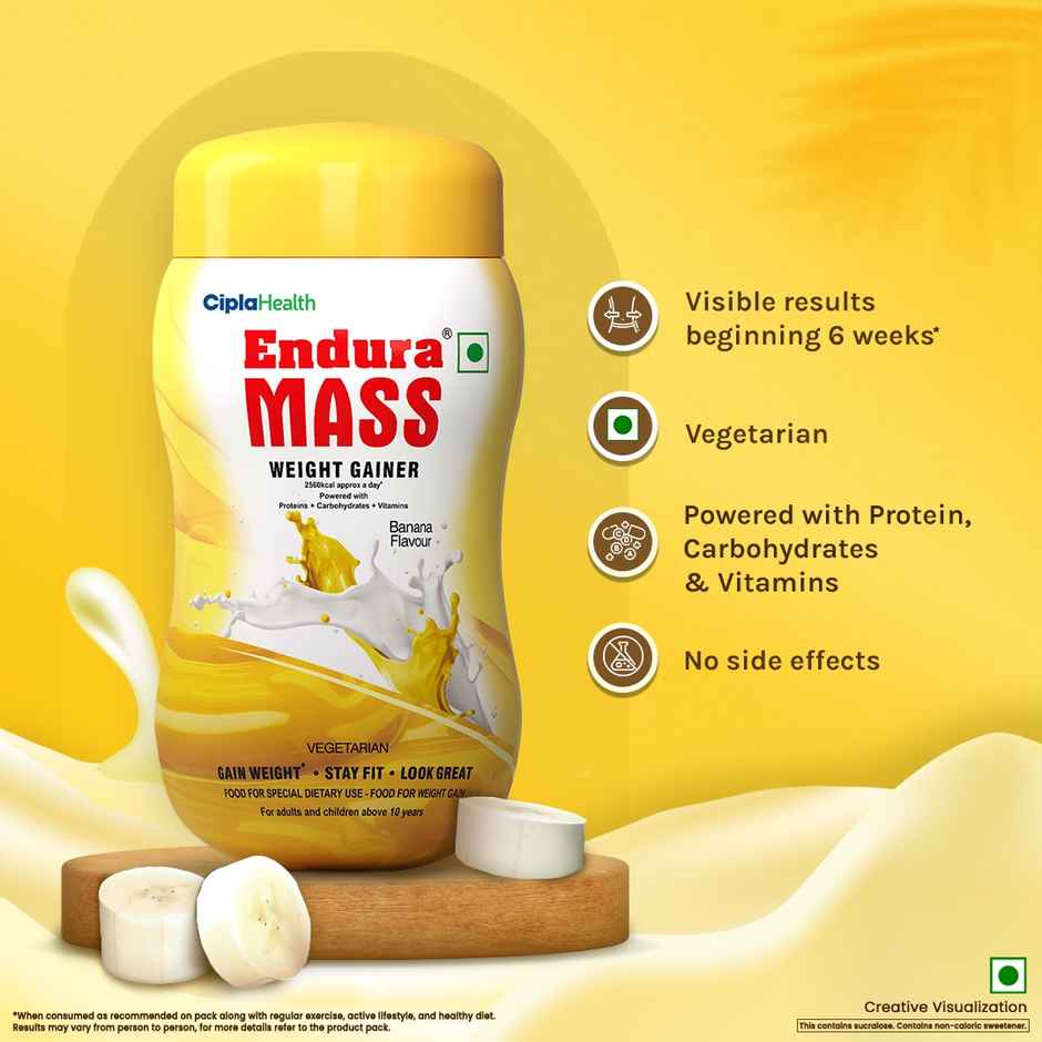 Endura Mass Weight Gainer - Banana