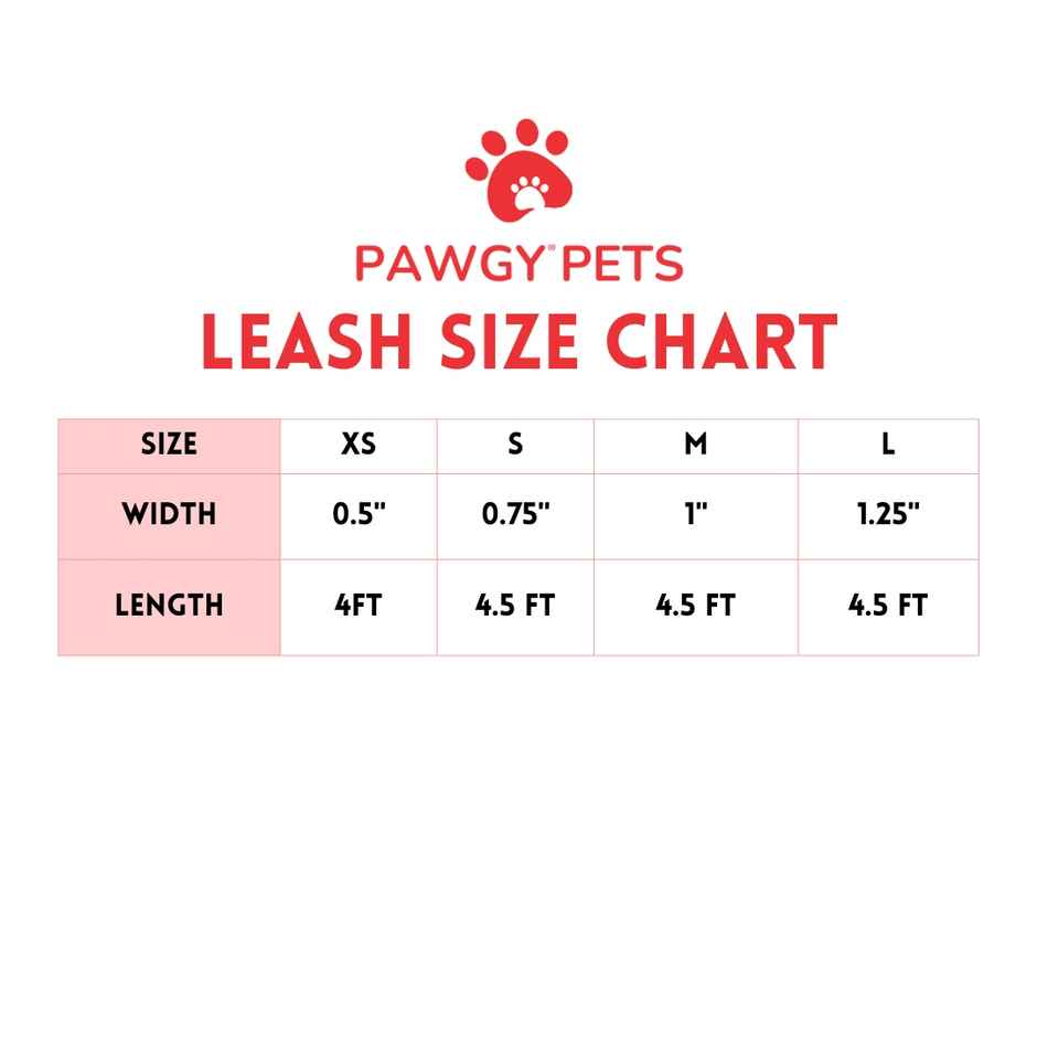 Pawgy Pets Rope Leash Red | L
