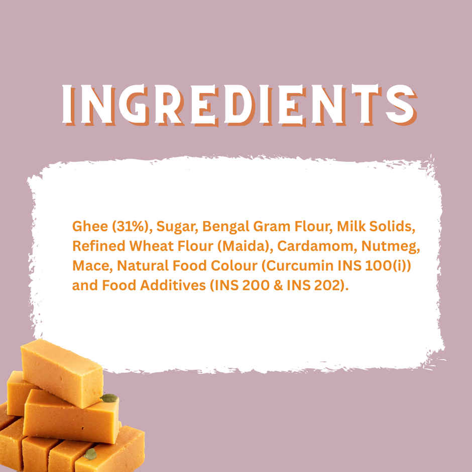 Daadi's Ghee Mysore Pak | Rich & Delicious