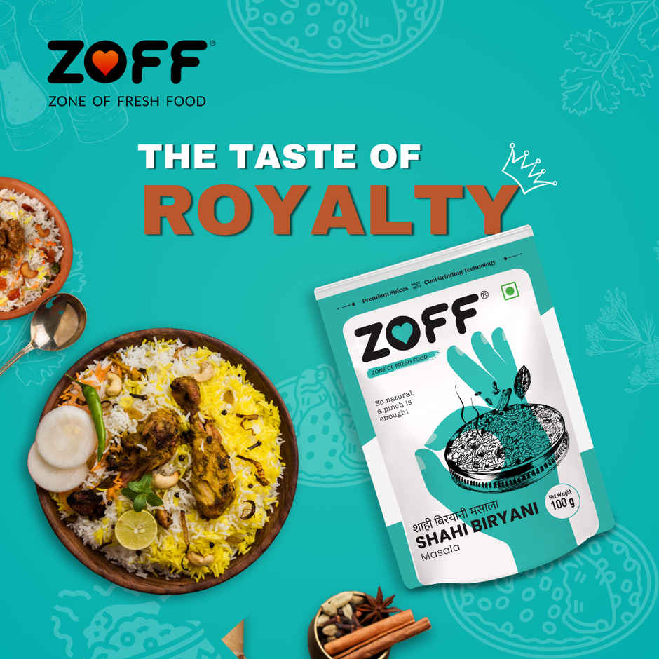 ZOFF Shahi Biryani Masala - Shahi Biryani Spice Blend