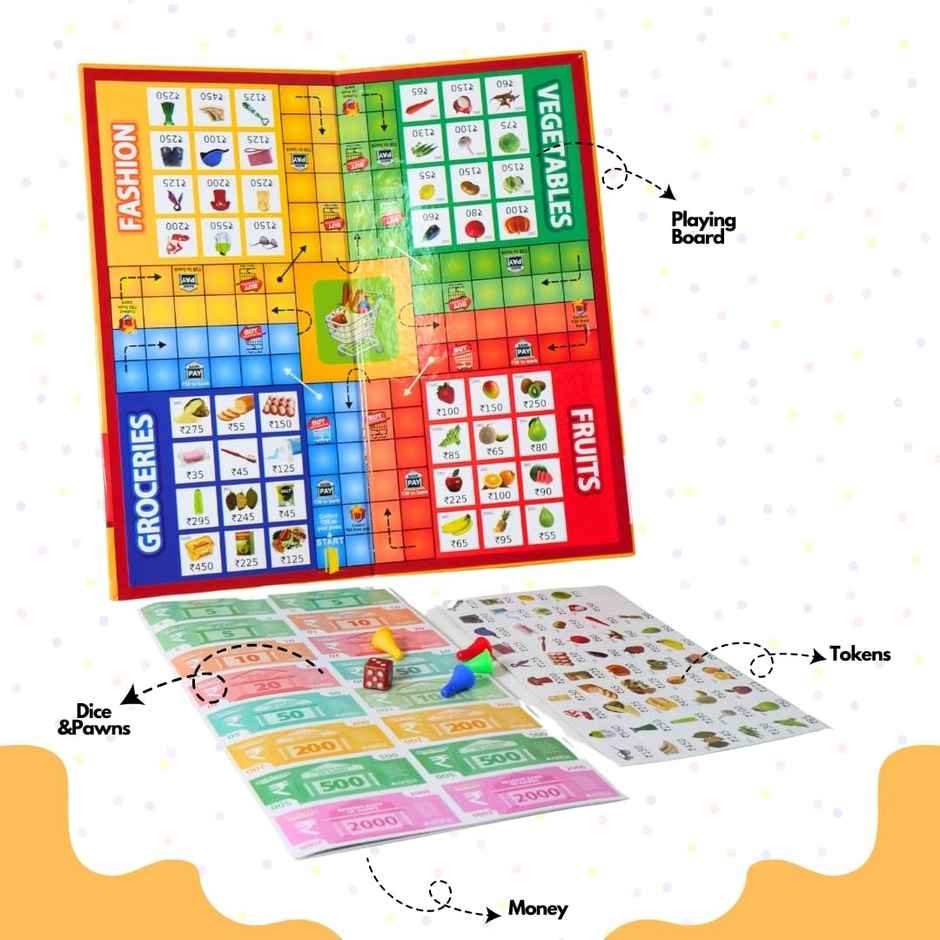 Apex Business Board Game | Shopping & Trading Game | Family Strategy Game