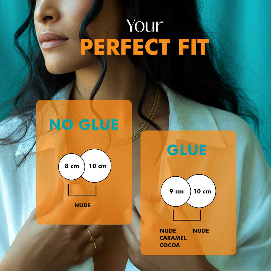 Pinq Polka Reusable Nipple Cover | Nude | 10 cm No Glue