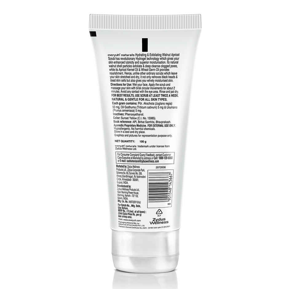 Everyuth Naturals Hydrating & Exfoliating Walnut Apricot Scrub