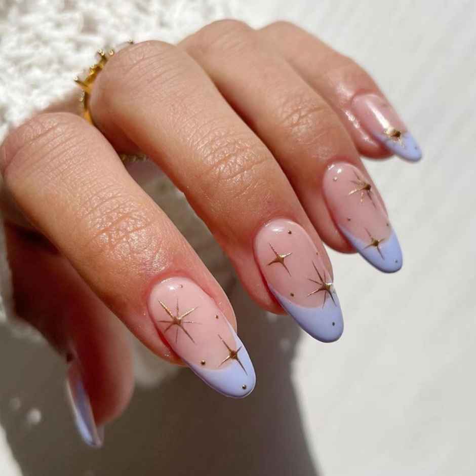 Polish Me Pretty Luxe Press On Nails - Glitzo - Almond Short