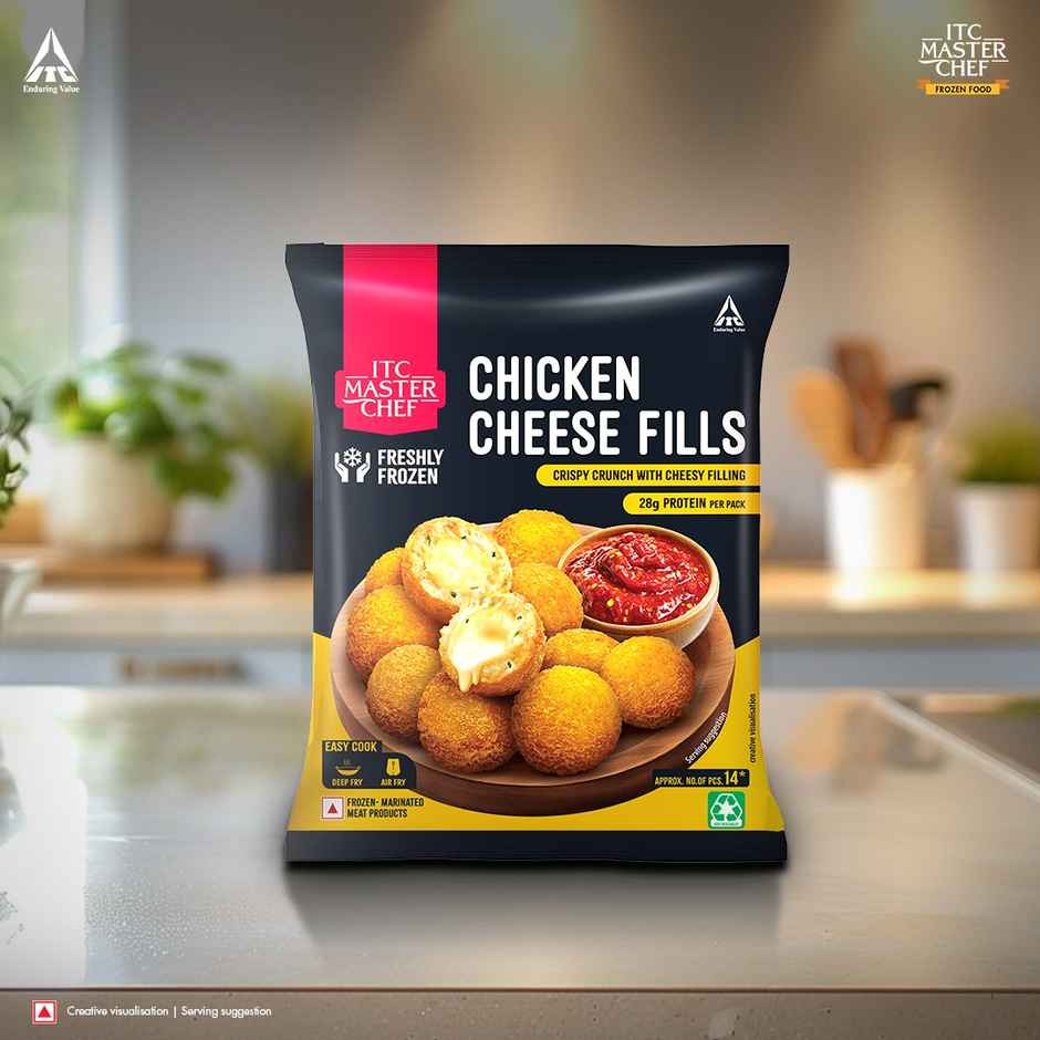 ITC Master Chef Chicken Cheese Fills Nuggets, Frozen Snack